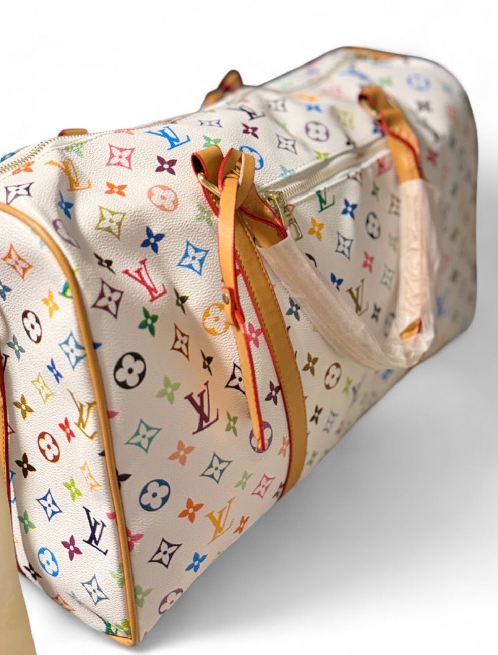 LV x Takashi Murakami travel Bag