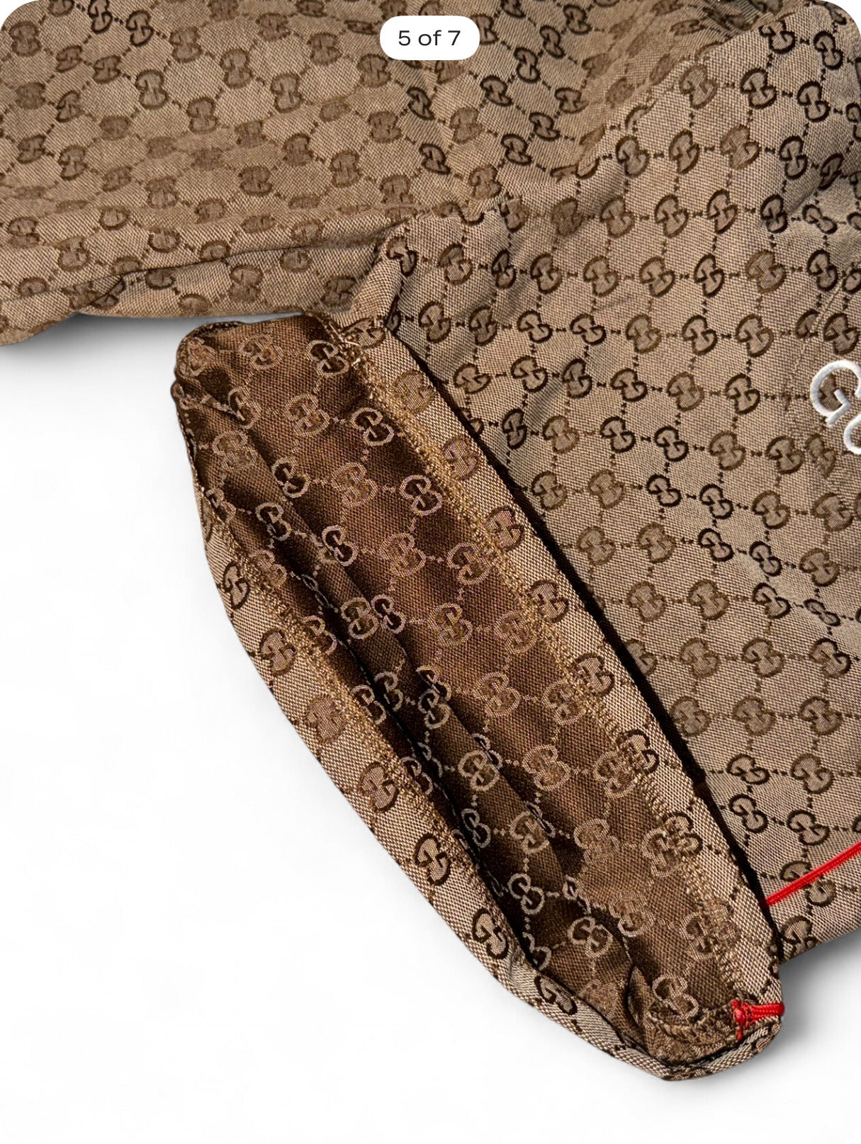 Gucci shorts in collaboration with The North Face
