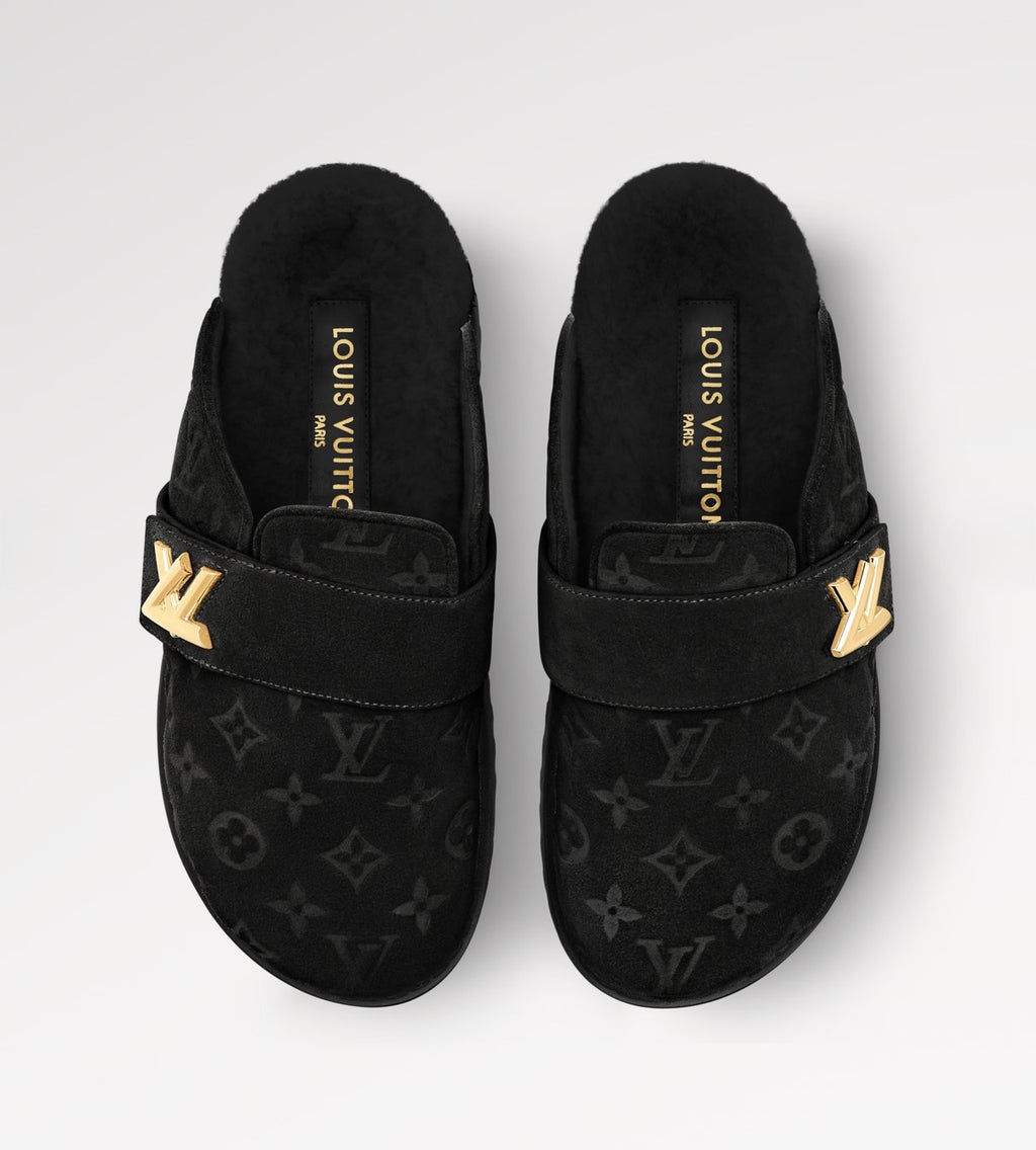 LV Cosy Comfort Flat Clogs