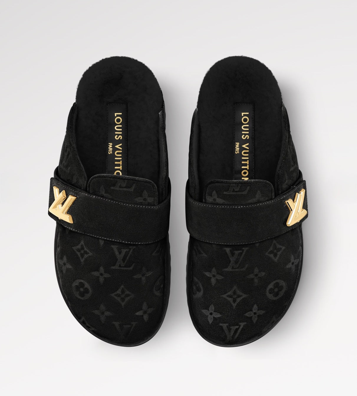 LV Cosy Comfort Flat Clogs