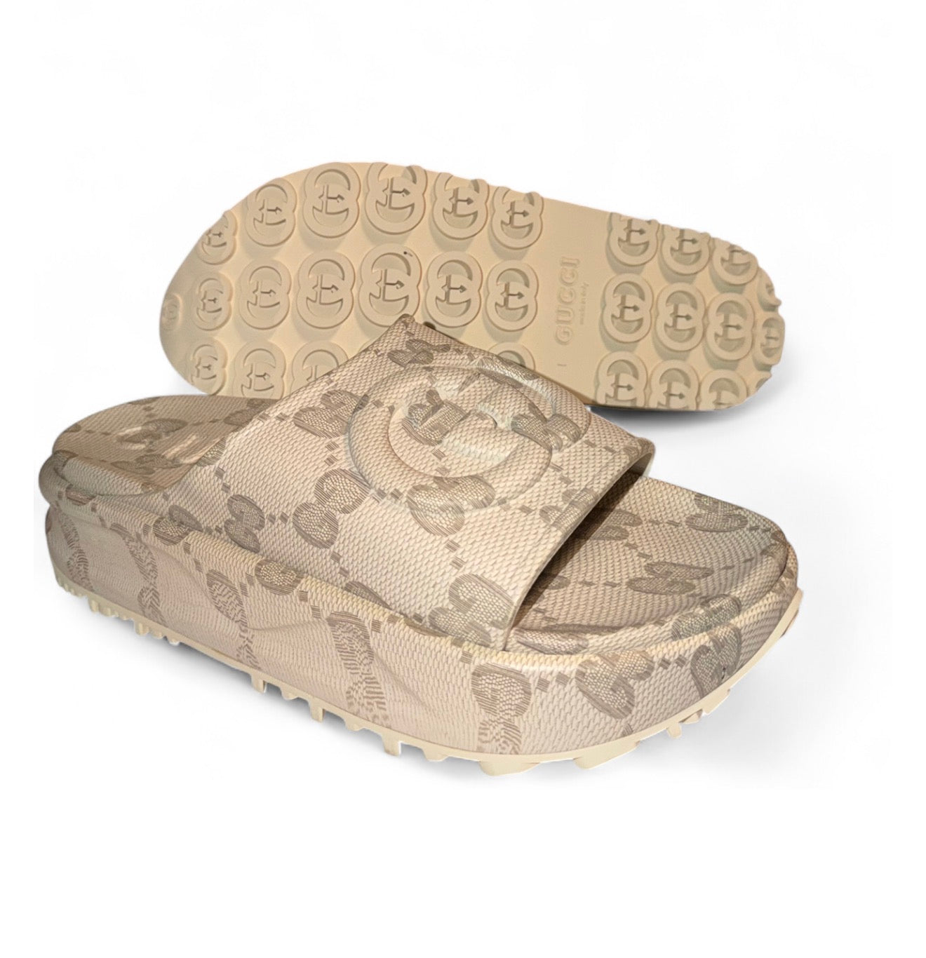Gucci Miami Platform Sandals