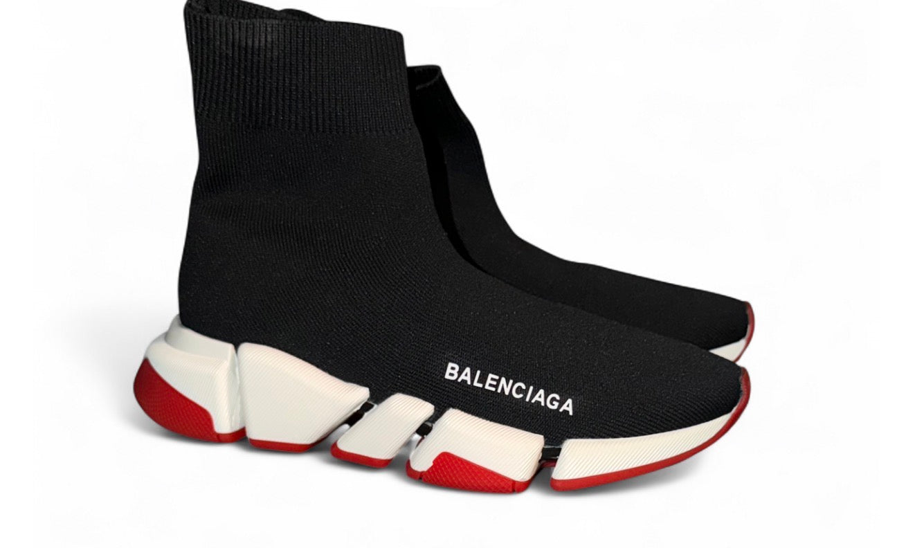 Shoes Speed 2.0 Sneakers (Black/White/Red