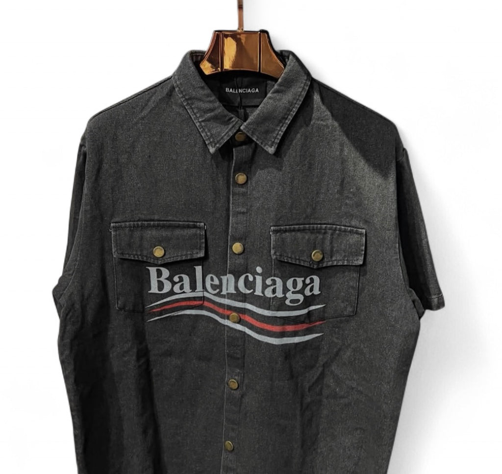 Balenciaga denim set