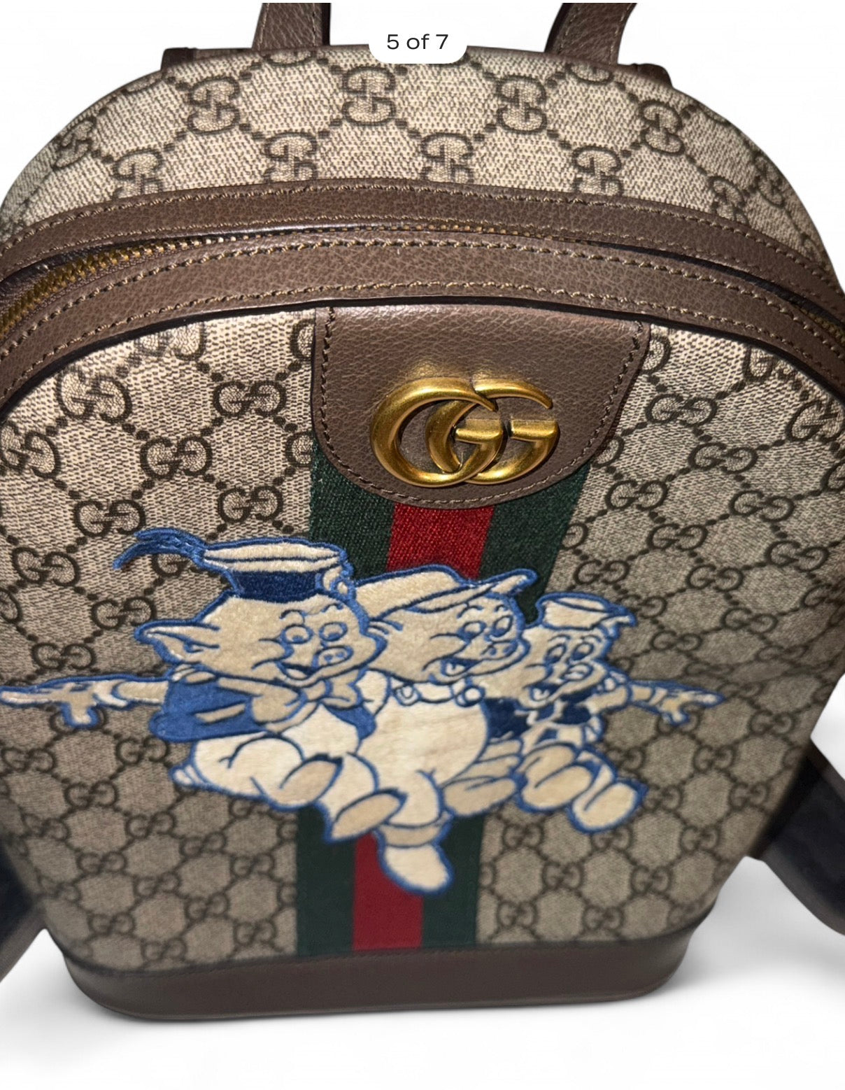 Gucci Ophidia GG Supreme “Three Little Pigs”🐷