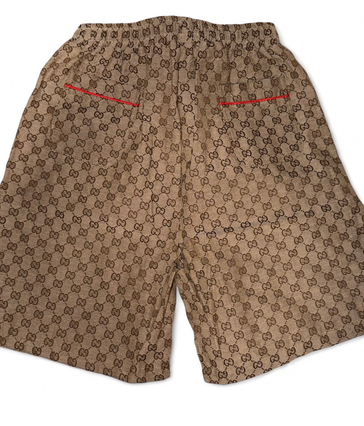 Gucci shorts in collaboration with The North Face