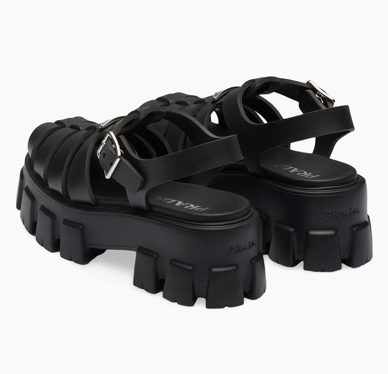 PRA Chunky Fisherman-Style Platform Sandals