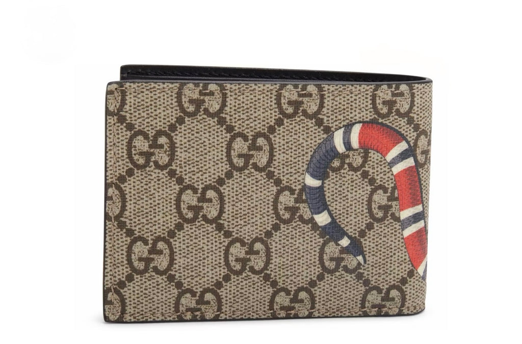 Luxury Snake-Print Wallet
