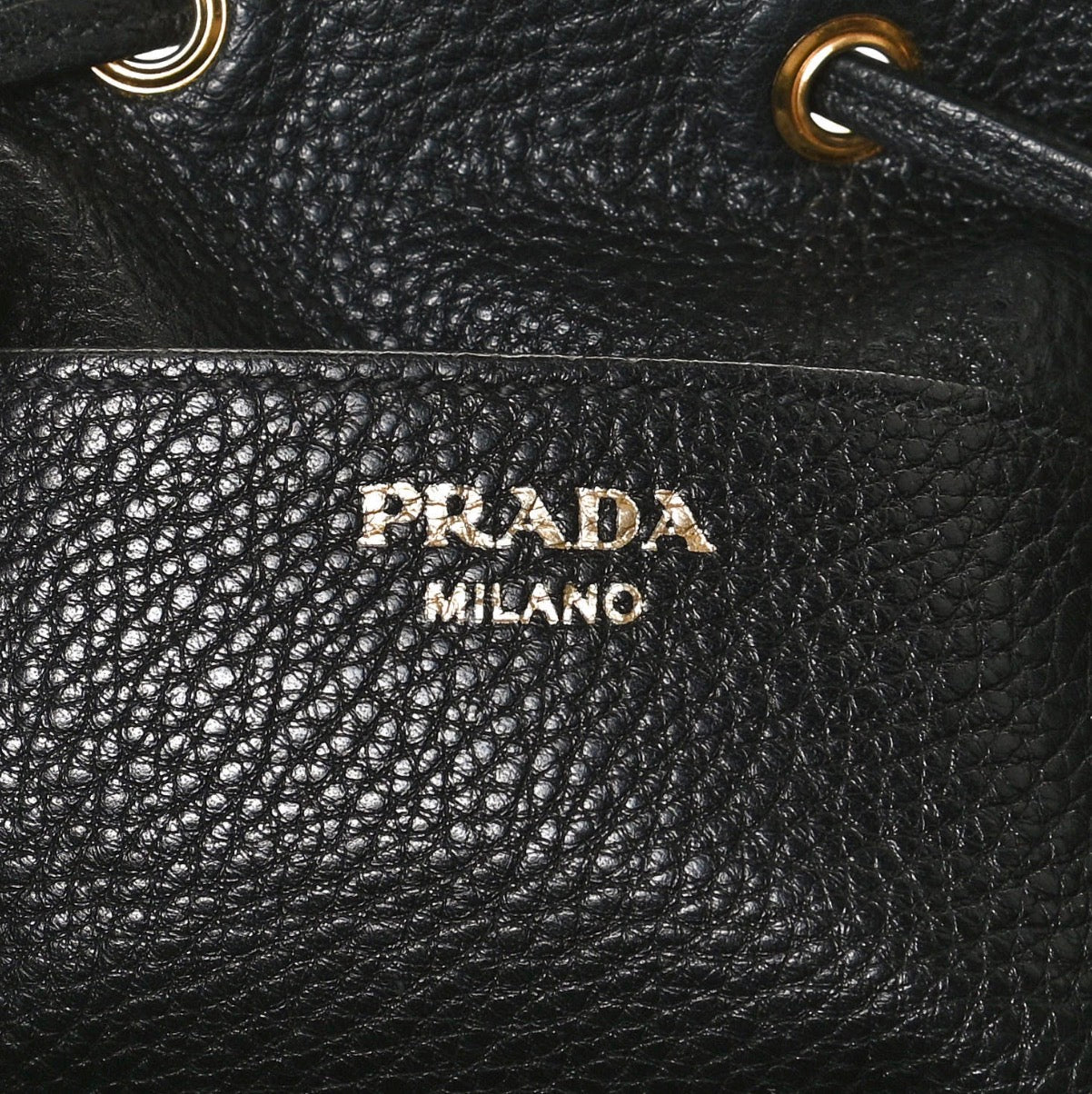 Prada Vitello Daino Bucket Bag