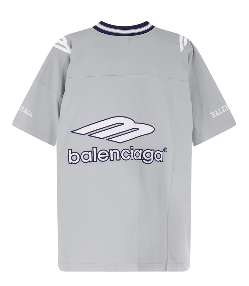 Balenciaga Grey Soccer Jersey