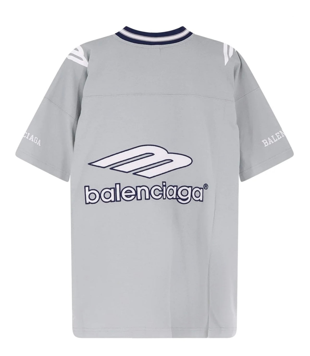 Balenciaga Grey Soccer Jersey