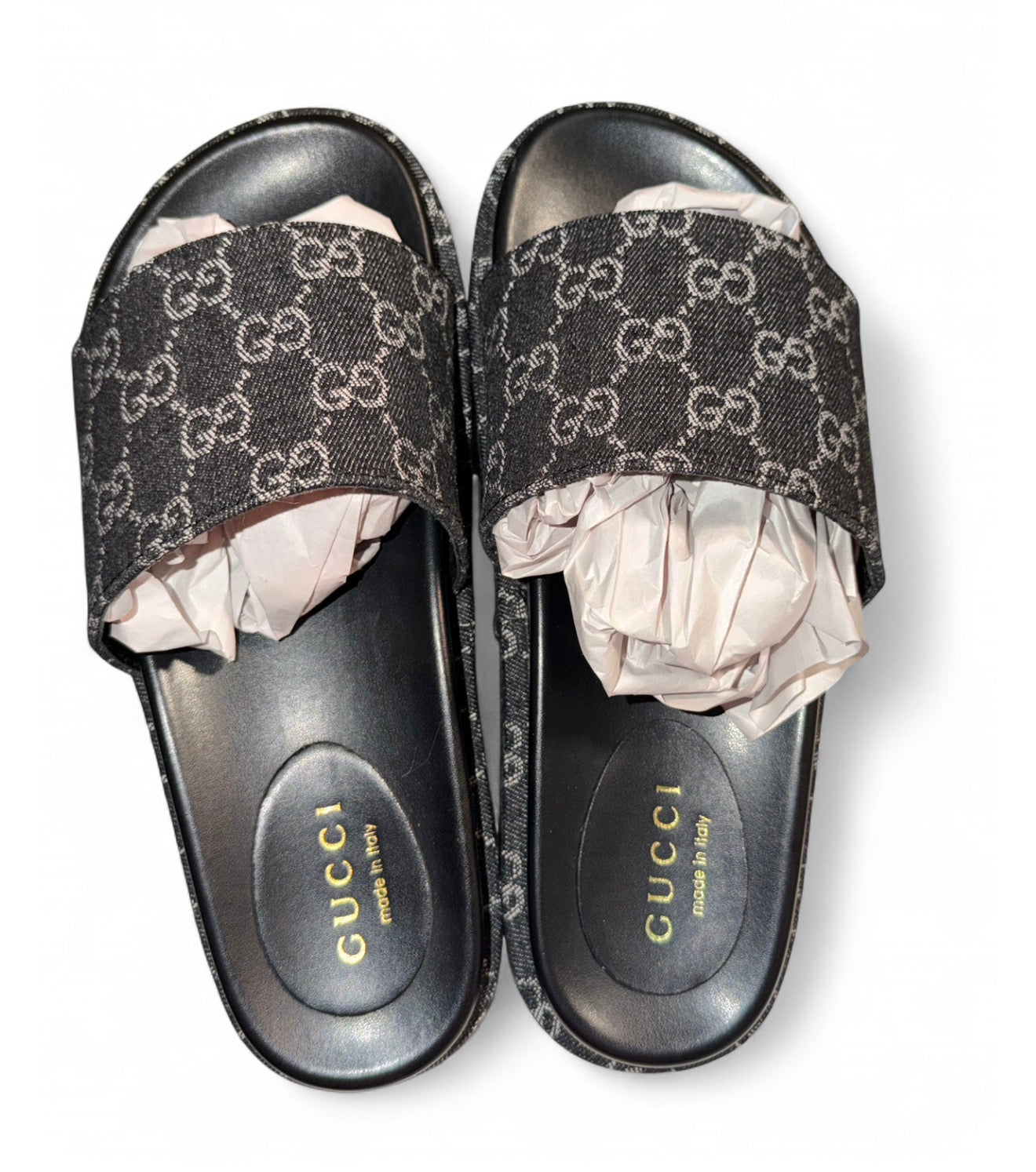 Gucci Angelina Platform Slide Sandals