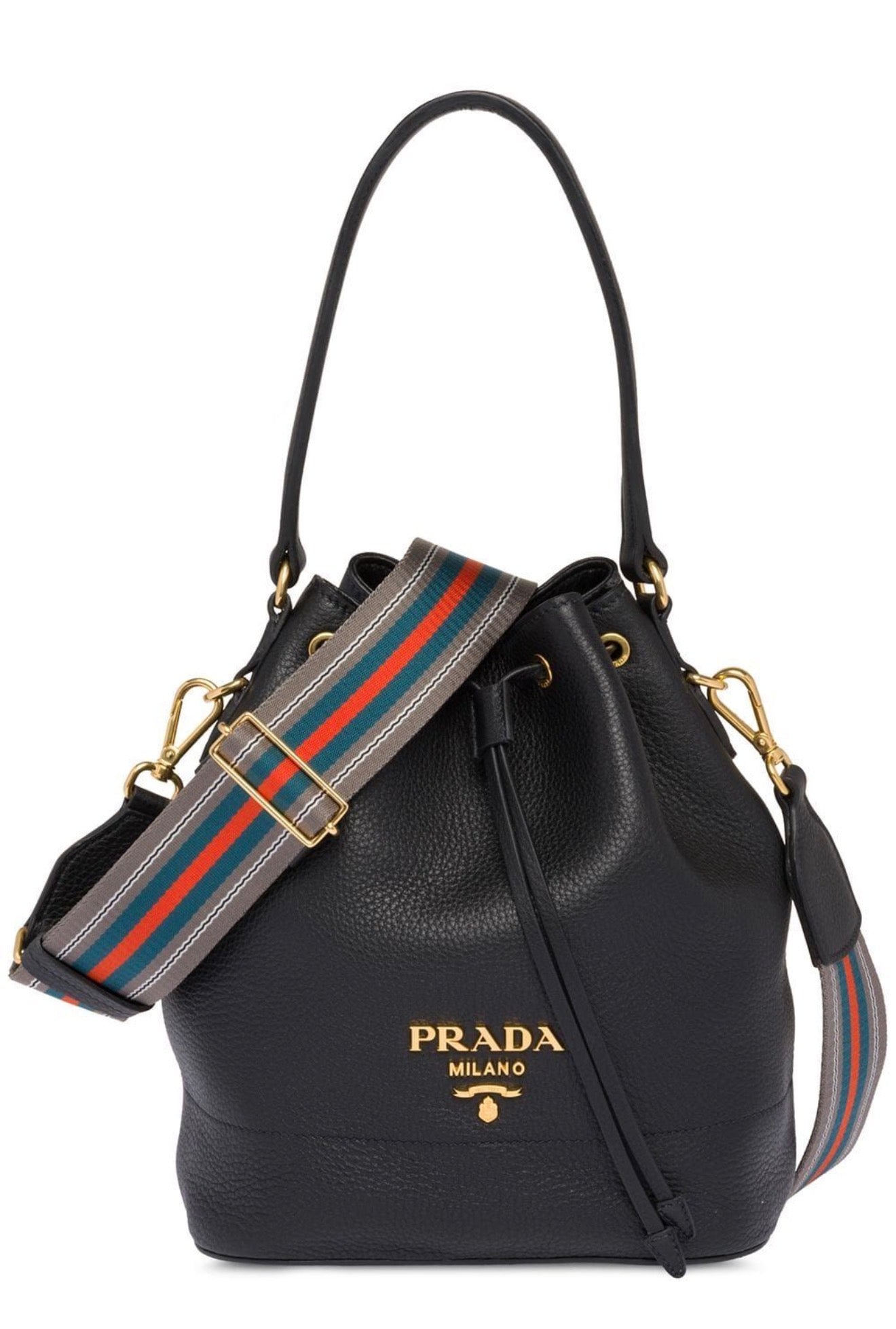 Prada Vitello Daino Bucket Bag