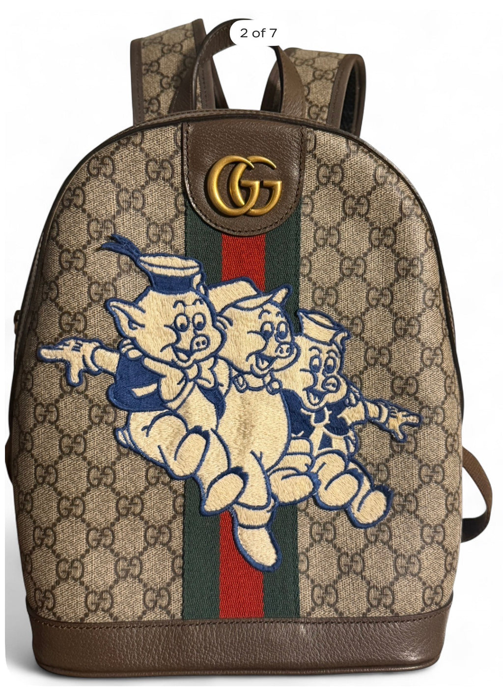 Gucci Ophidia GG Supreme “Three Little Pigs”🐷