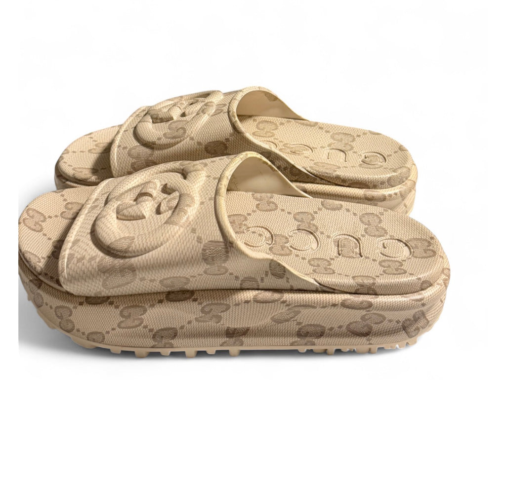 Gucci Miami Platform Sandals