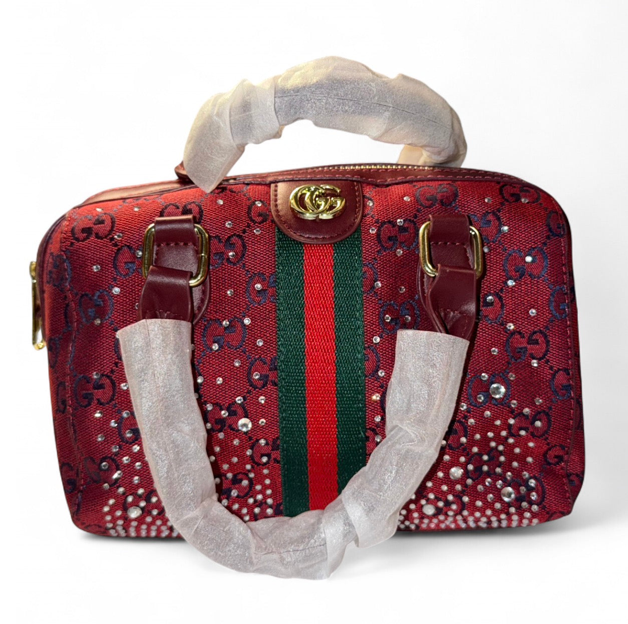 Black Luxury-Style Handbag New with strap