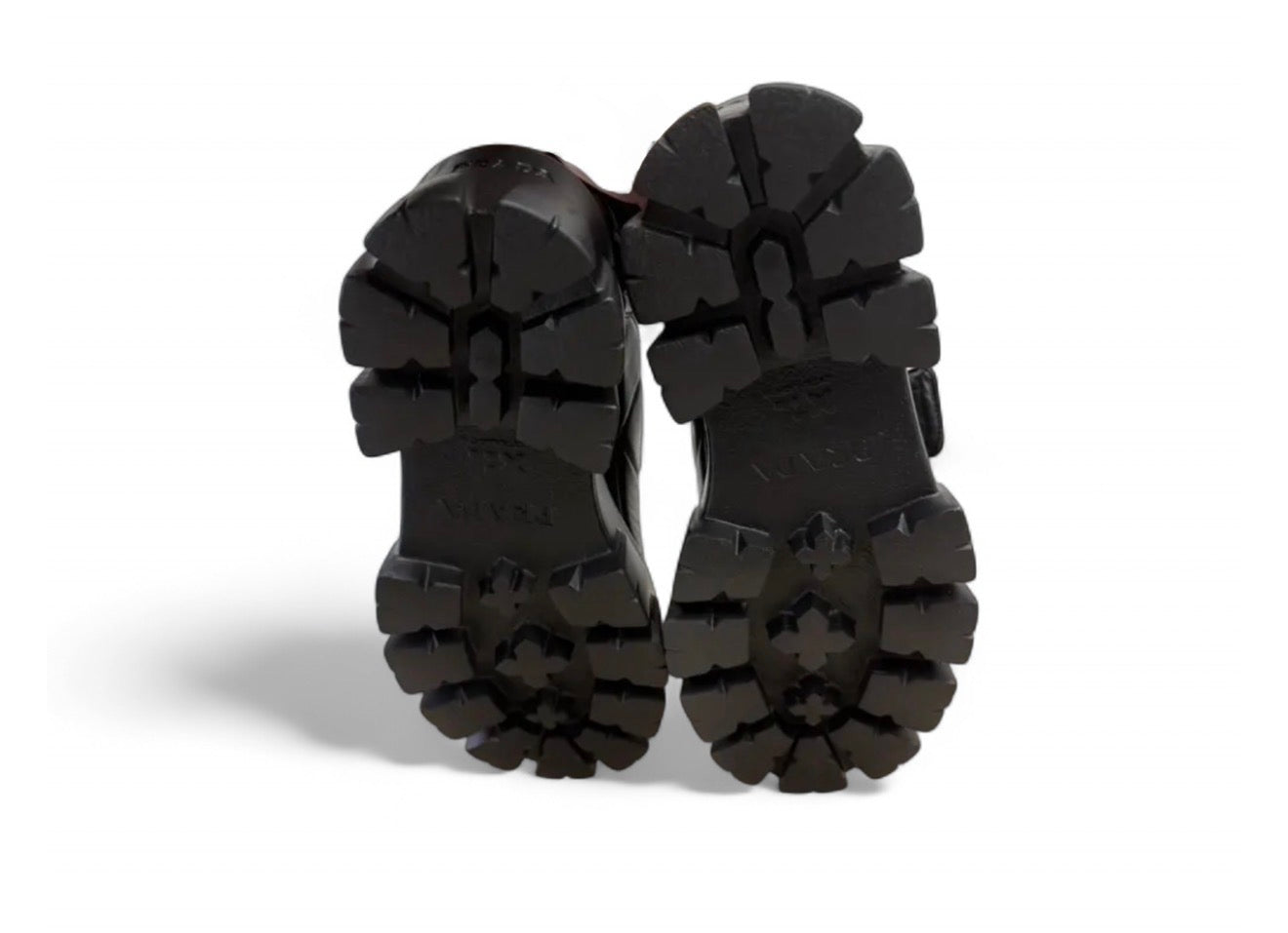 PRA Leather Platform Sandals