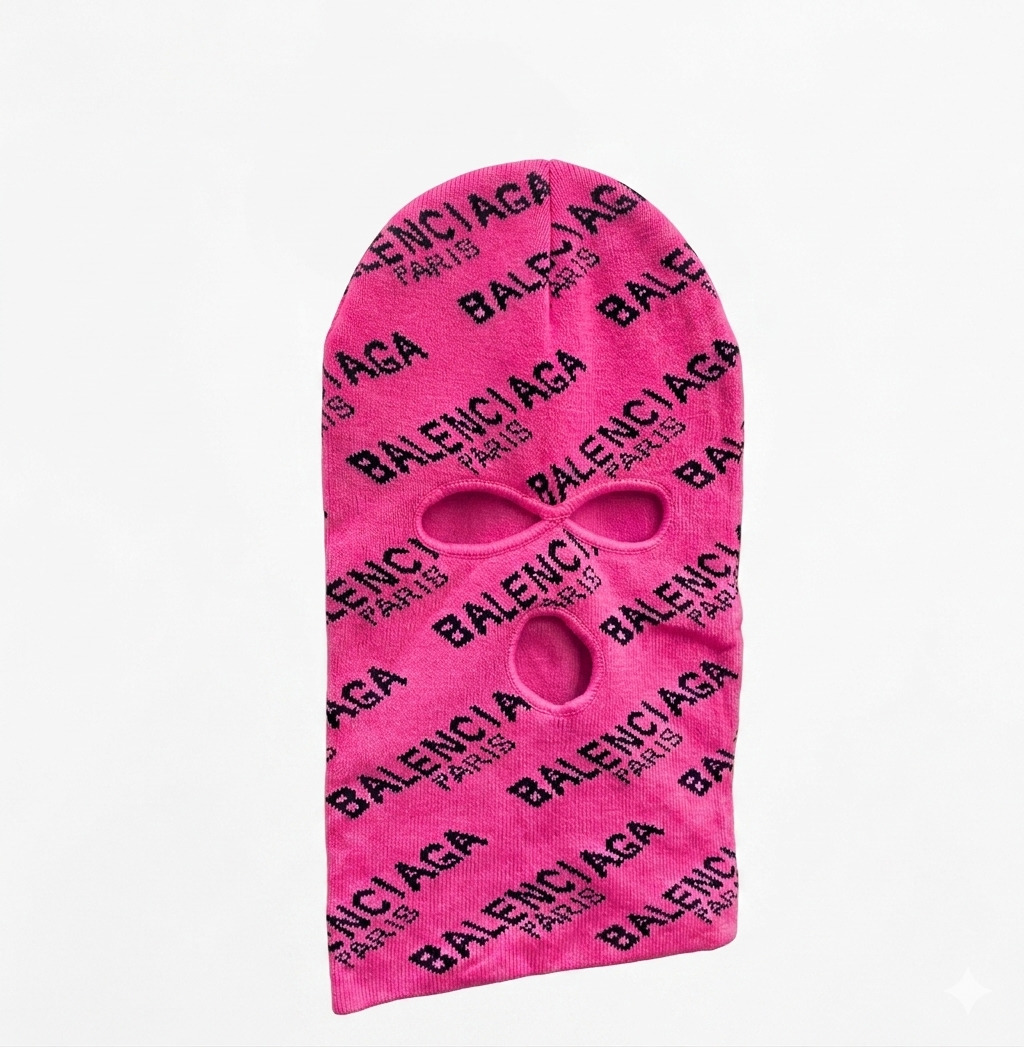 Balenciaga Allover Knit Balaclava