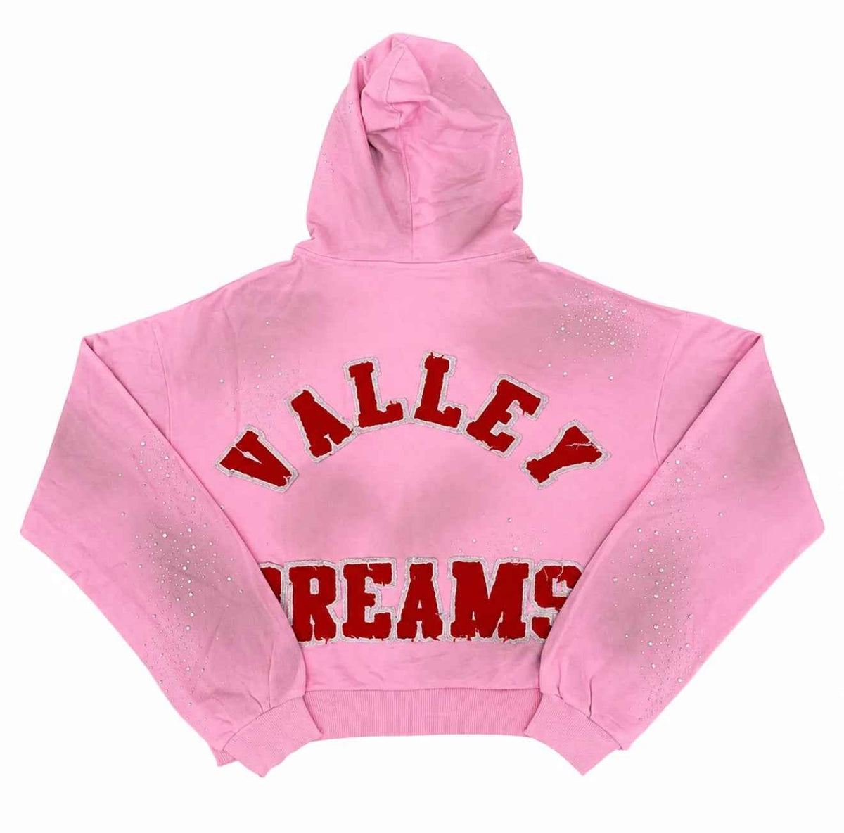 Valley Dreams Zip-Up Hoodie Pink