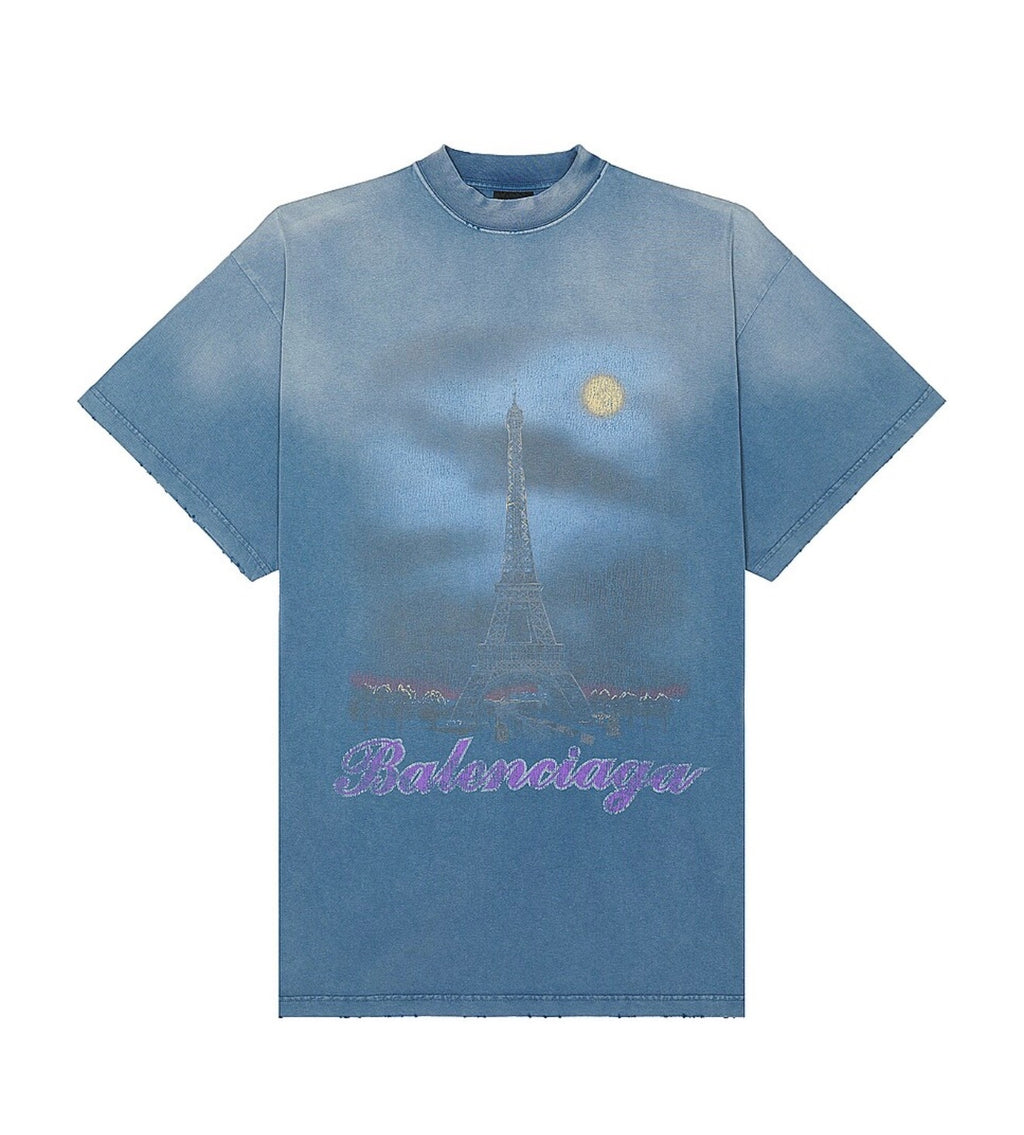 Balenciaga Paris Moon T-Shirt