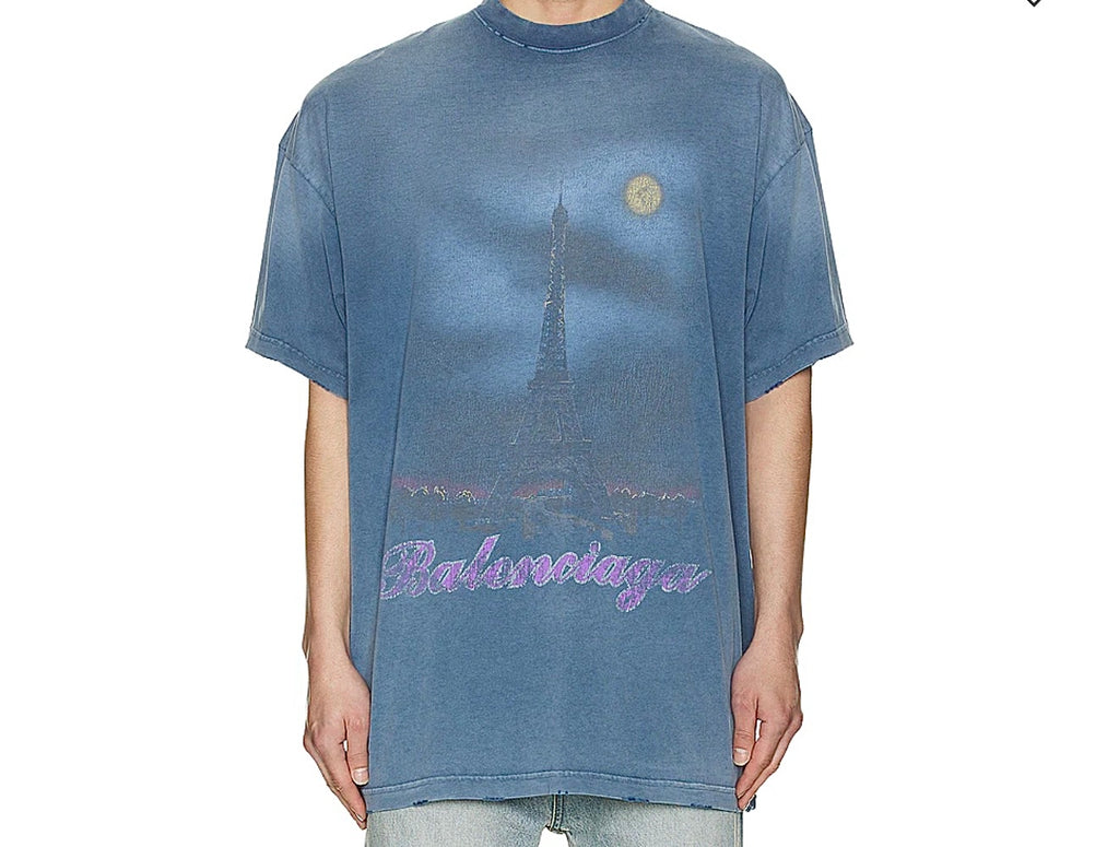 Balenciaga Paris Moon T-Shirt