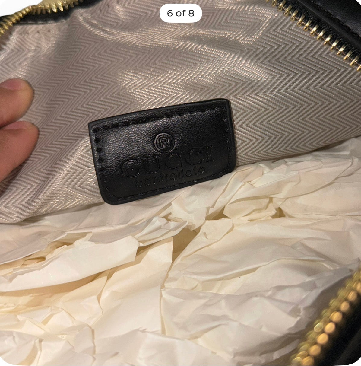 Gucci Ophidia Canvas with crystals