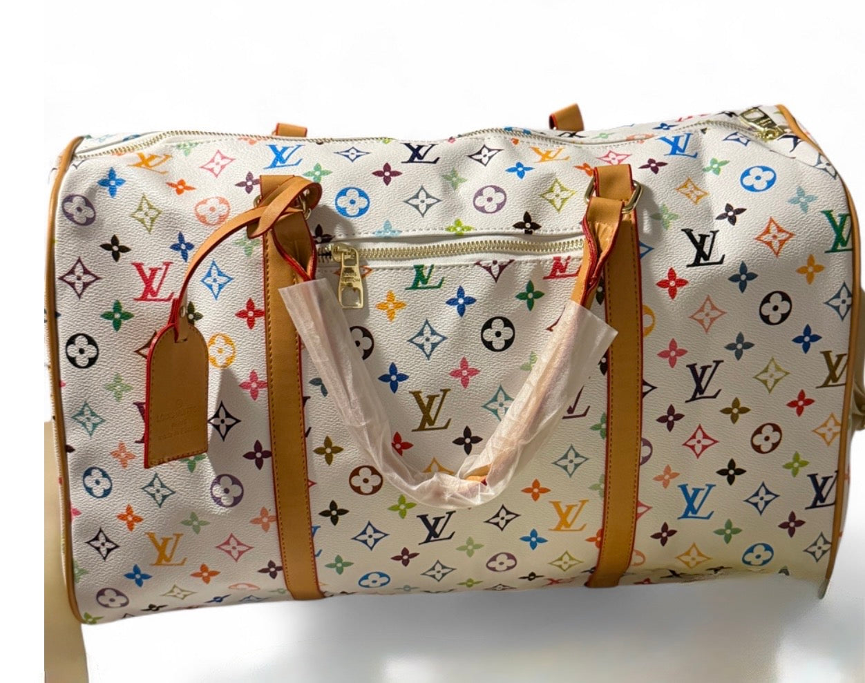 LV x Takashi Murakami travel Bag