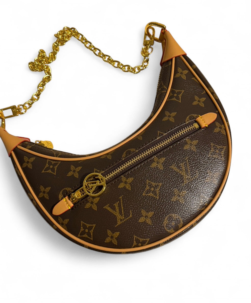 Luxury Crescent Shoulder Bag LV
