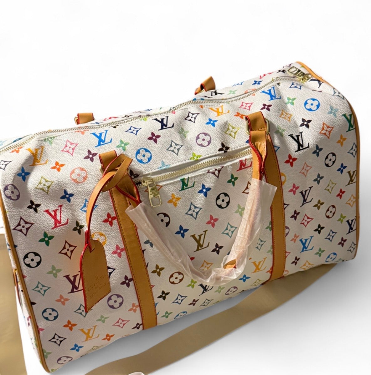 LV x Takashi Murakami travel Bag
