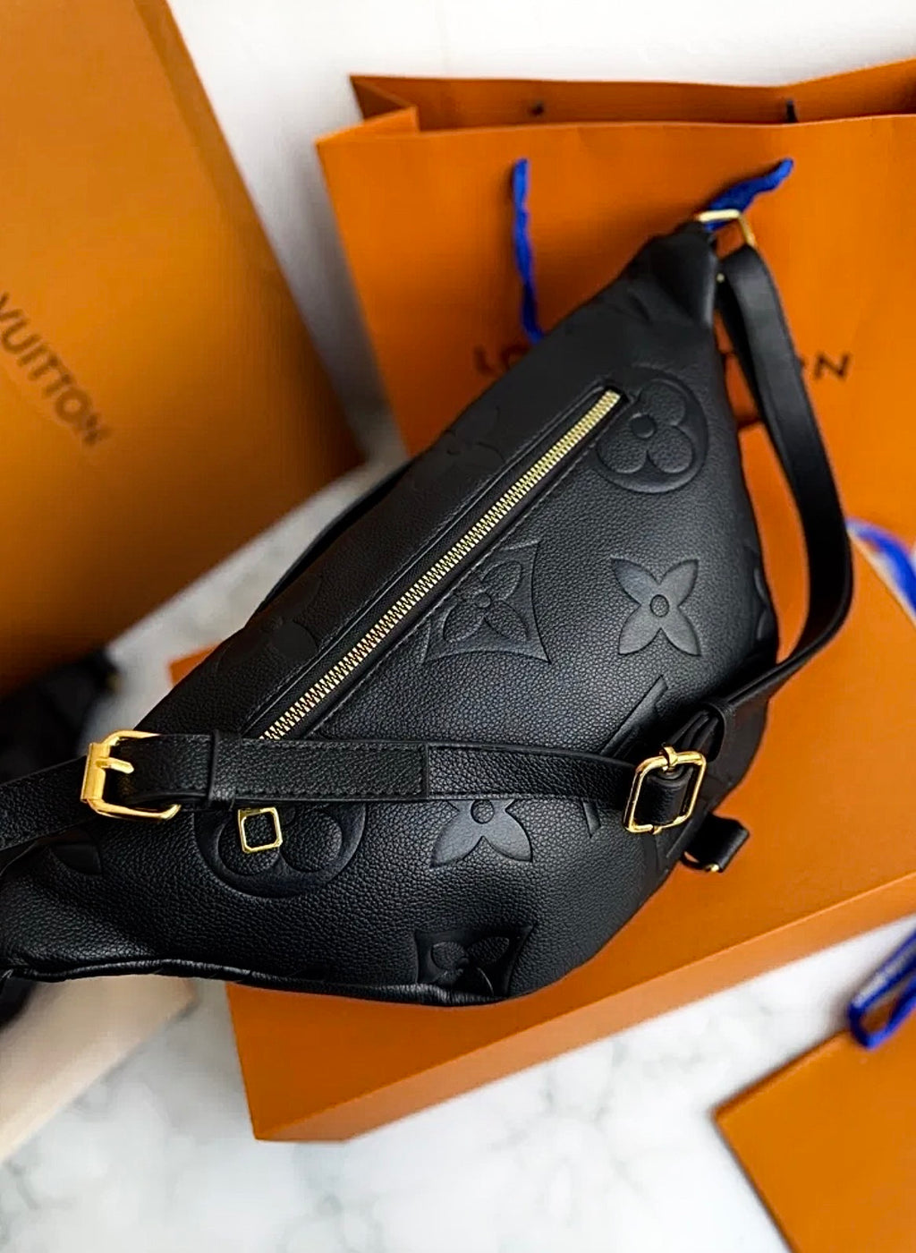 Premium Black Luxury Crossbody Bag