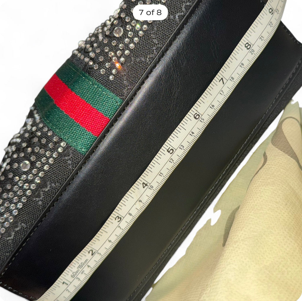 Gucci Ophidia Canvas with crystals