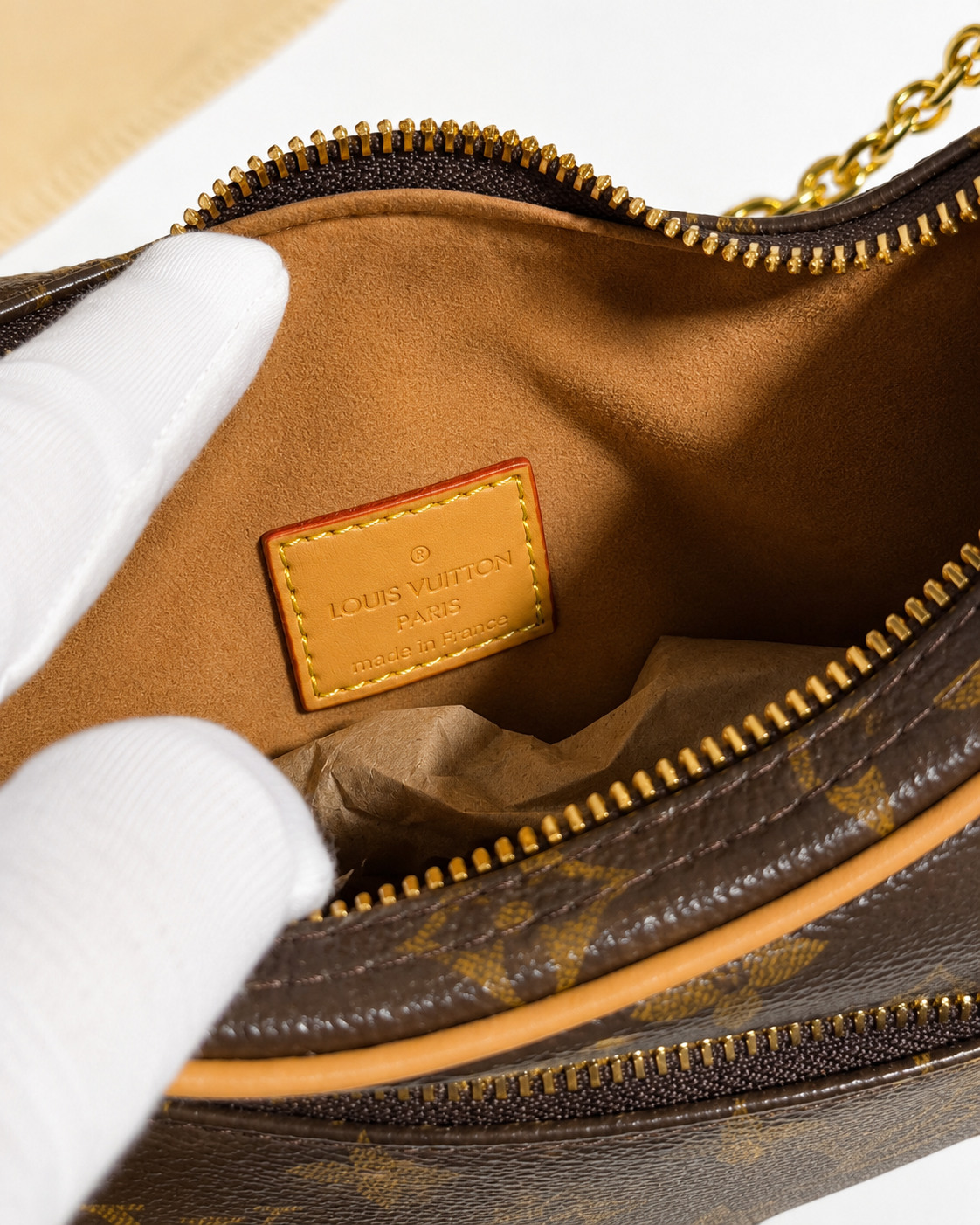 Luxury Crescent Shoulder Bag LV