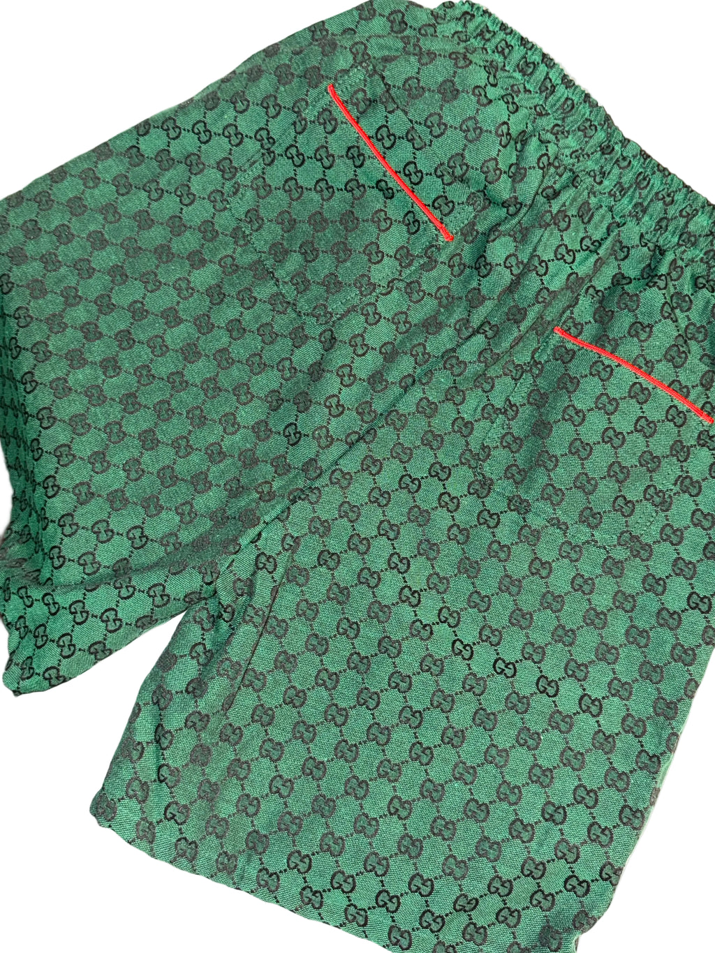 Gucci shorts in collaboration with The North Face