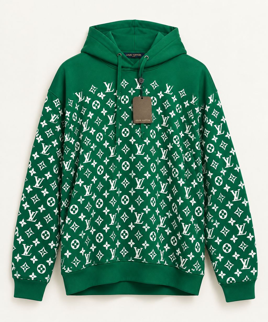 Luxury Hoodie An Emerald Green