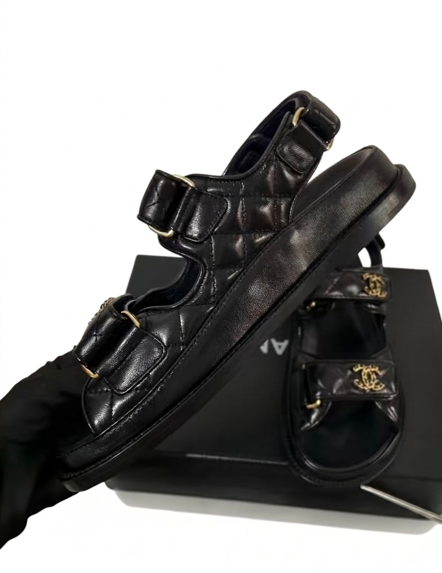 Luxury Padded Leather Sandals