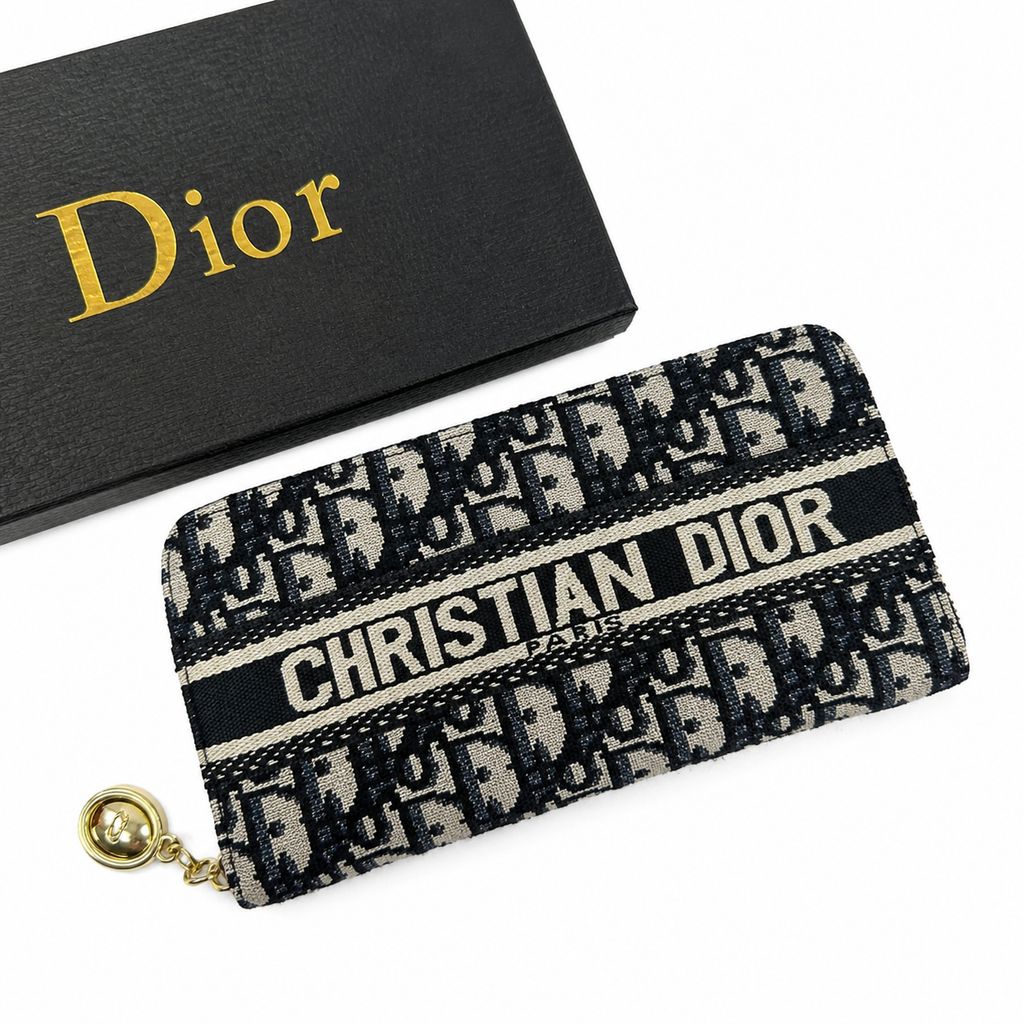 Dior Oblique Jacquare Wallet