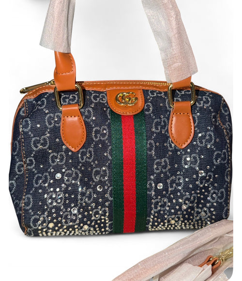 Bag Jacquard Structured Luxury Handbag