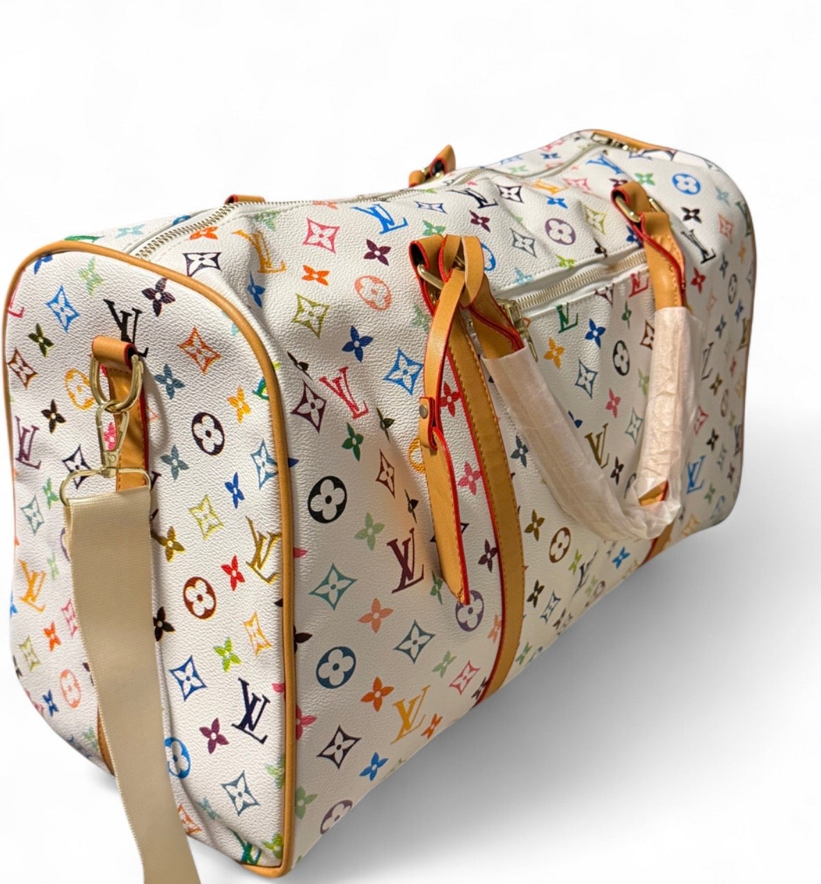 LV x Takashi Murakami travel Bag