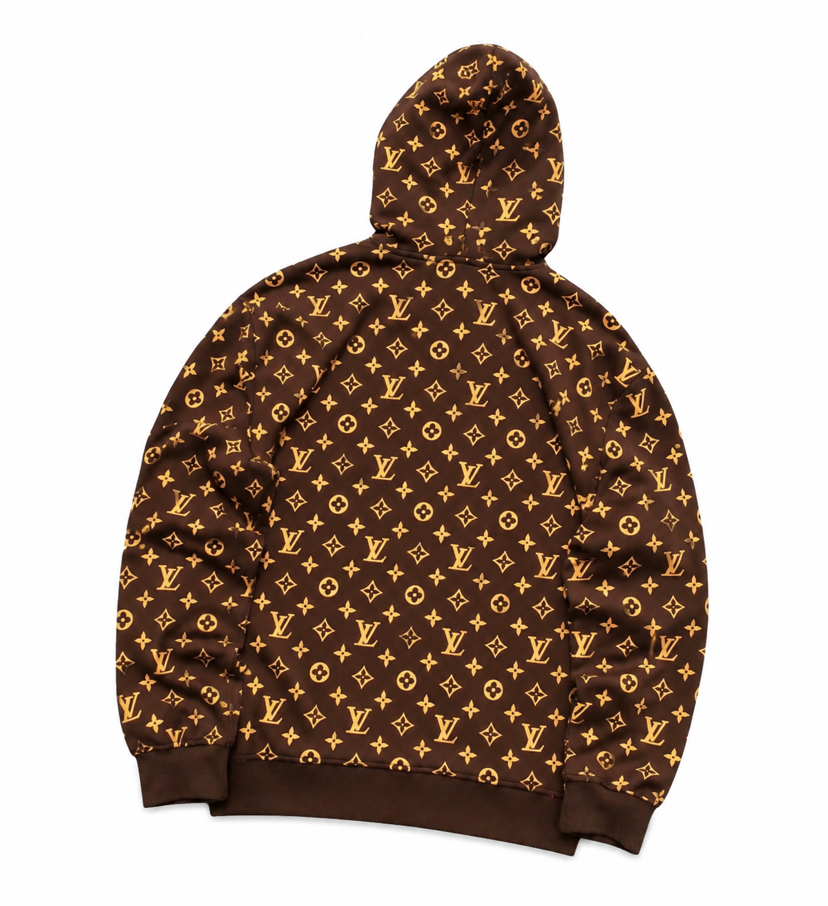 Supreme Hoodie Brown & Gold