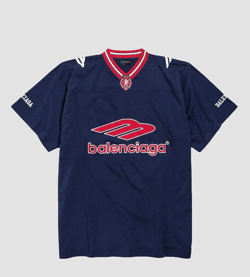 Balenciaga Blue Soccer Jersey