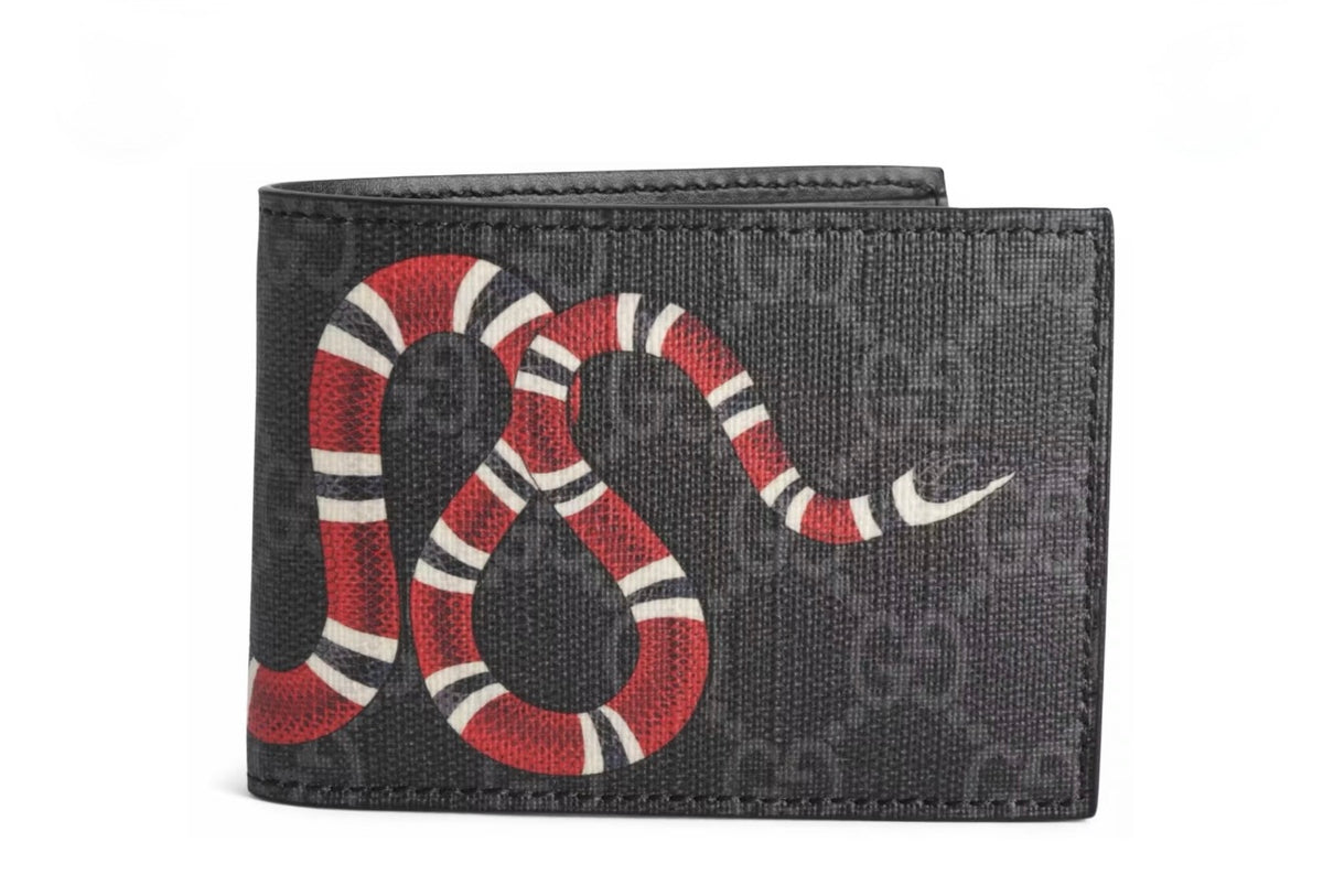 Luxury Snake-Print Wallet2