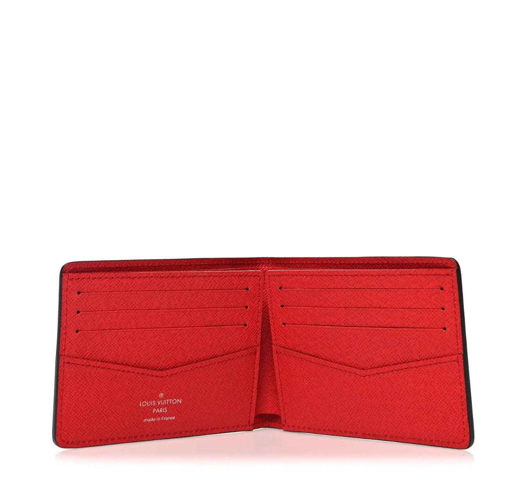 Supreme x Lv slender Wallet