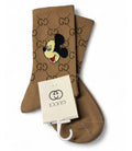 GGX Disney Brown Socks | Lexury Brand