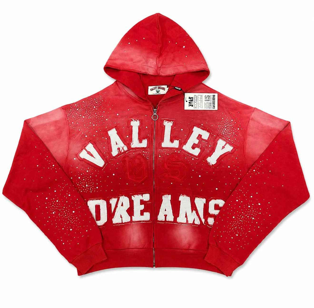 Valley Dreams Hoodie Red