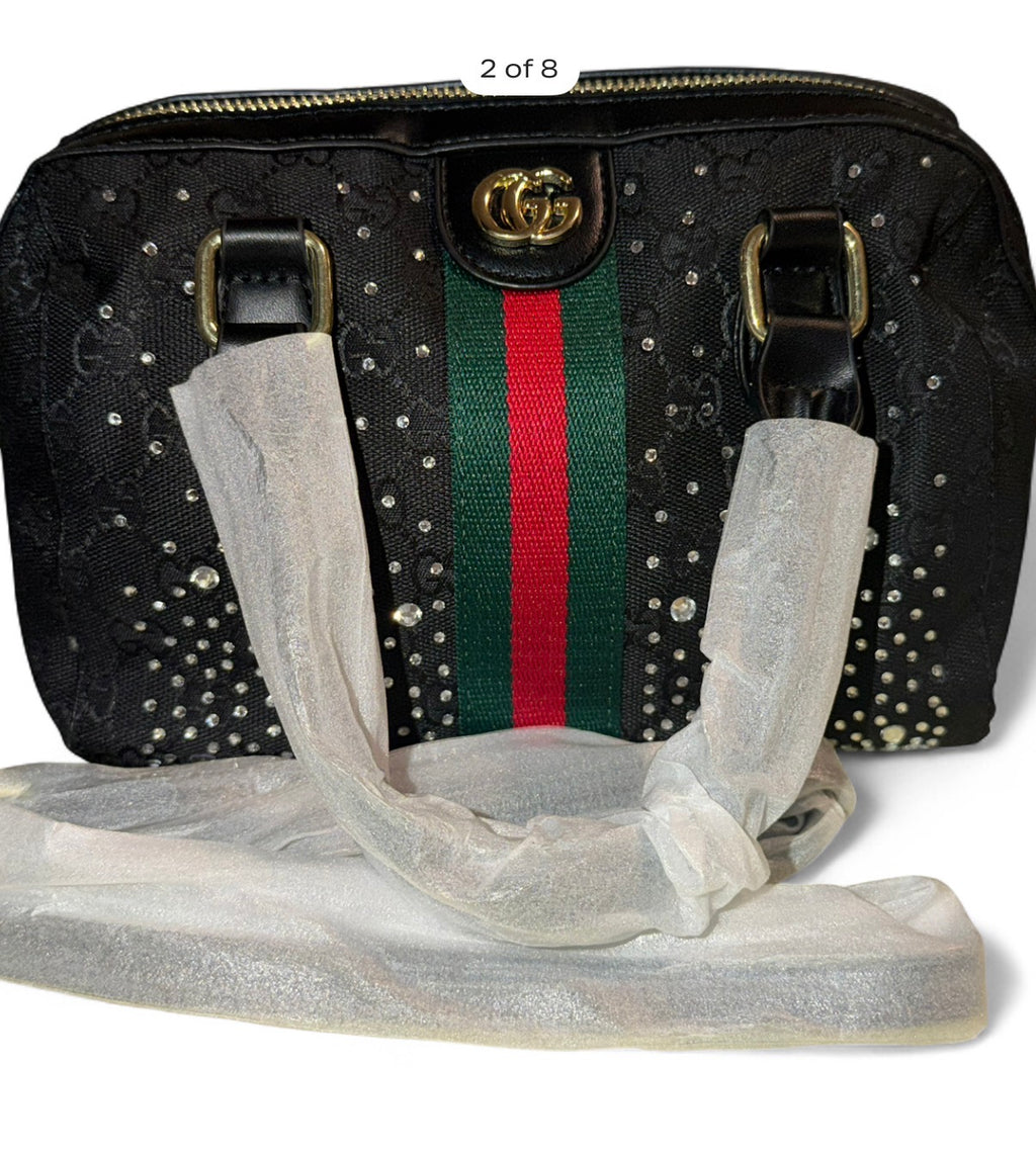 Gucci Ophidia Canvas with crystals