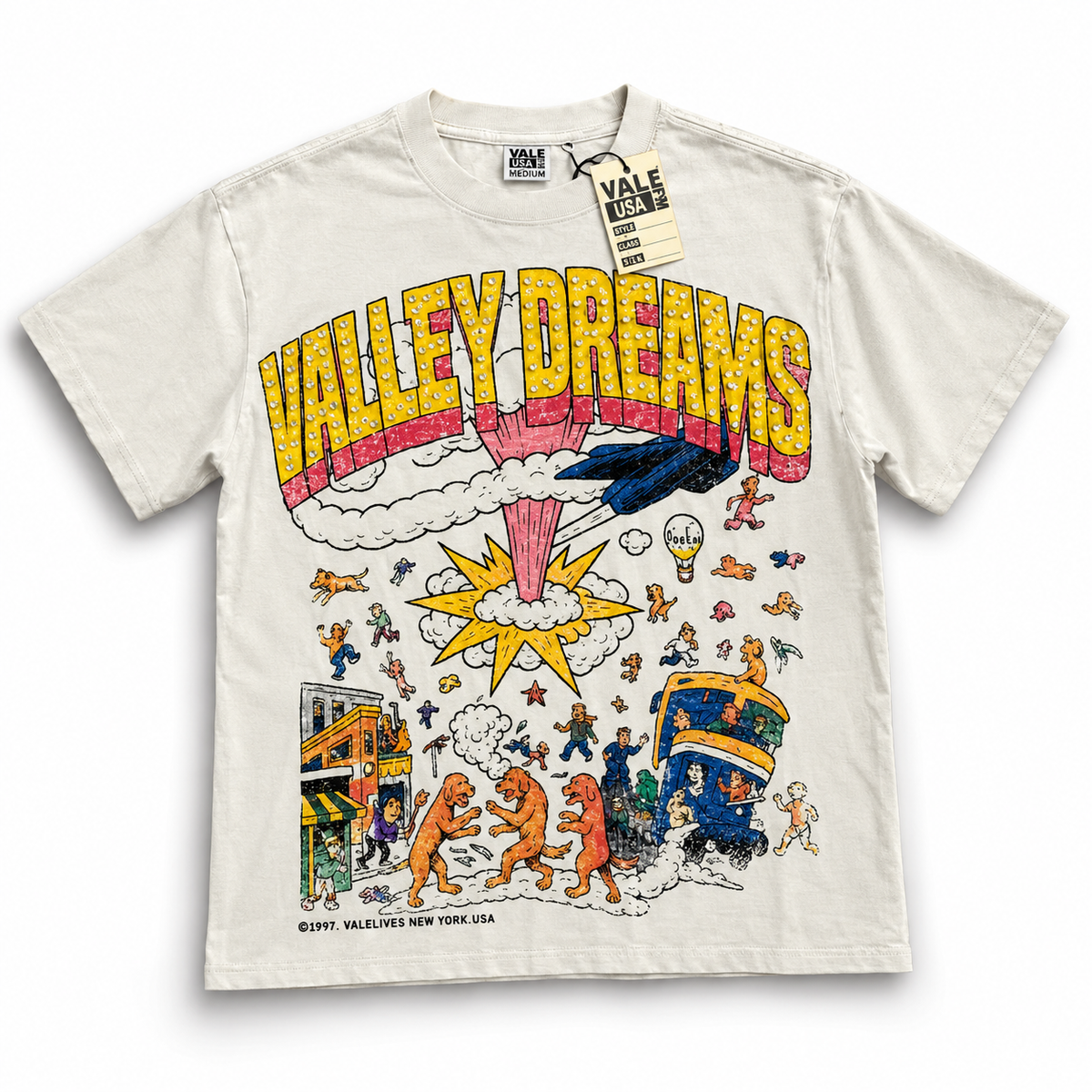 Valley T-Shirt White1