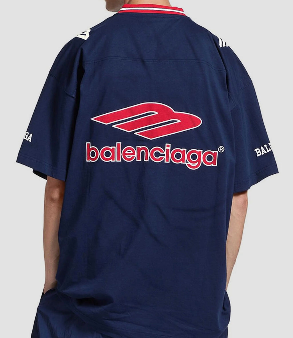 Balenciaga Blue Soccer Jersey