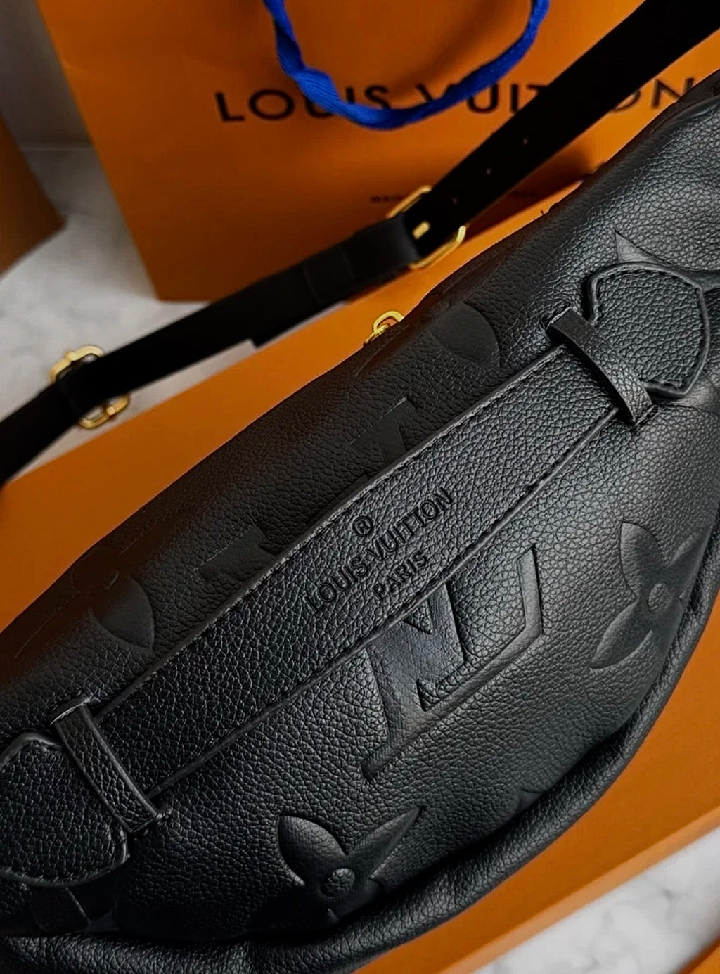Premium Black Luxury Crossbody Bag