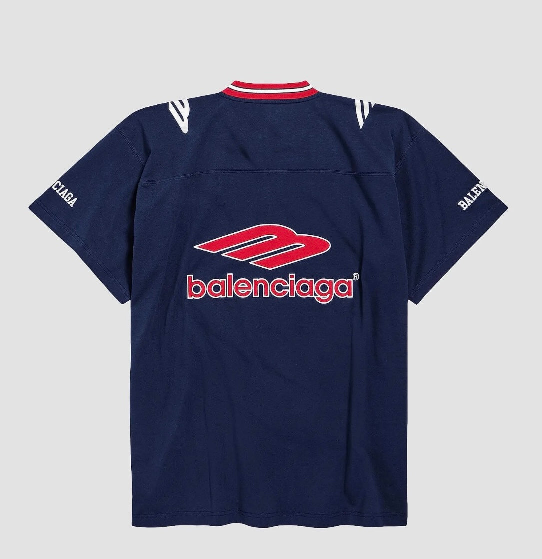 Balenciaga Blue Soccer Jersey