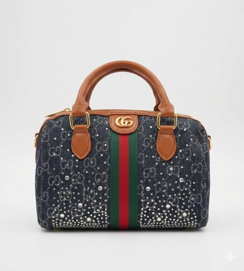 Jacquard Structured Luxury Handbag - Polyt Shop